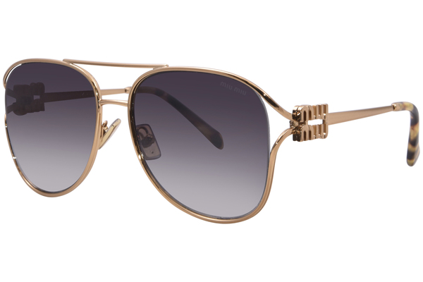  Miu Miu MU 52ZS Sunglasses Women's Pilot 