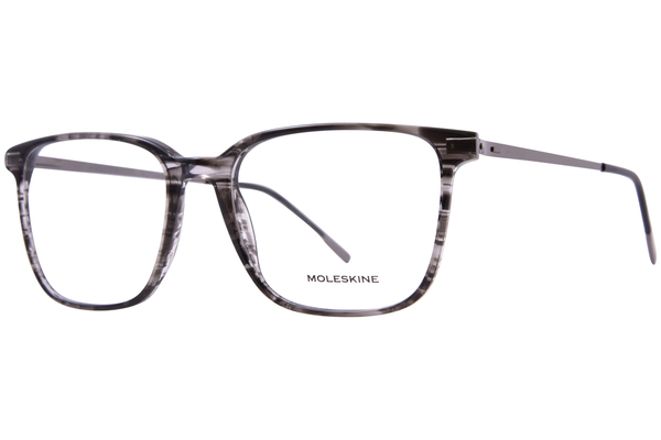 Moleskine MO1214 Eyeglasses Full Rim Rectangle Shape