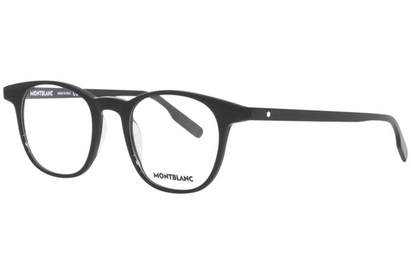  Mont Blanc Eyeglasses Men's Full Rim Round Optical Frame 