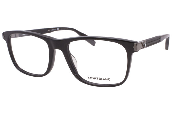  Mont Blanc MB0035O Eyeglasses Men's Full Rim Rectangular Optical Frame 