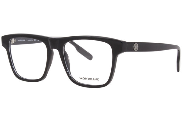  Mont Blanc MB0203O Eyeglasses Men's Full Rim Rectangle Shape 