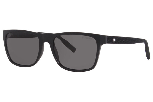  Mont Blanc MB0209S Sunglasses Men's Rectangle Shape 