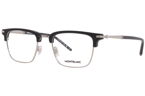 Mont Blanc MB0243O Eyeglasses Men's Semi Rim Square Shape