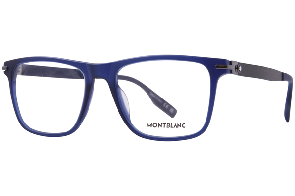 Mont Blanc MB0251O Eyeglasses Men's Full Rim Square Shape