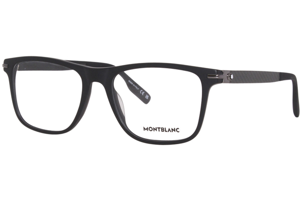  Mont Blanc MB0251O Eyeglasses Men's Full Rim Square Shape 