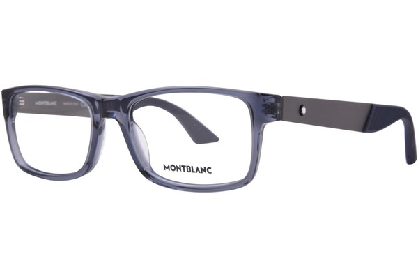  Mont Blanc MB0301O Eyeglasses Men's Full Rim Rectangle Shape 