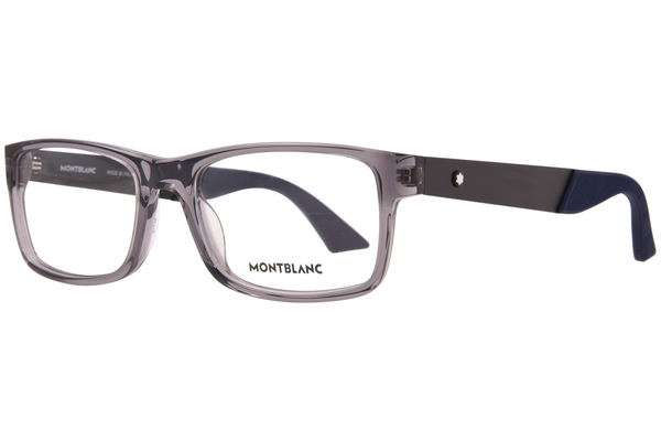 Mont Blanc MB0301O Eyeglasses Men's Full Rim Rectangle Shape