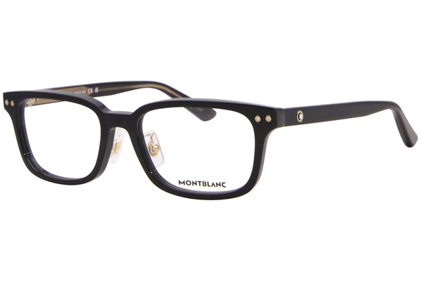 Mont Blanc MB0379OJ Eyeglasses Men's Full Rim Rectangle Shape