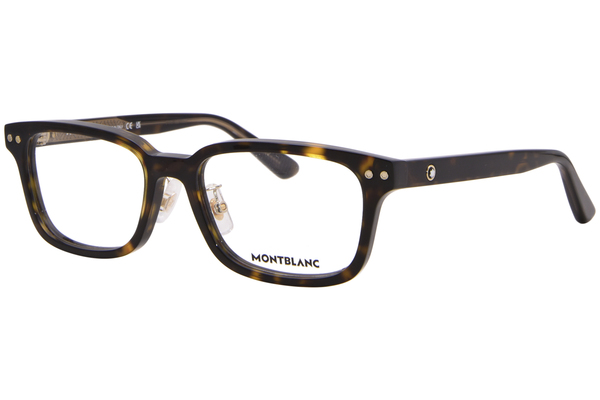 Mont Blanc MB0379OJ Eyeglasses Men's Full Rim Rectangle Shape