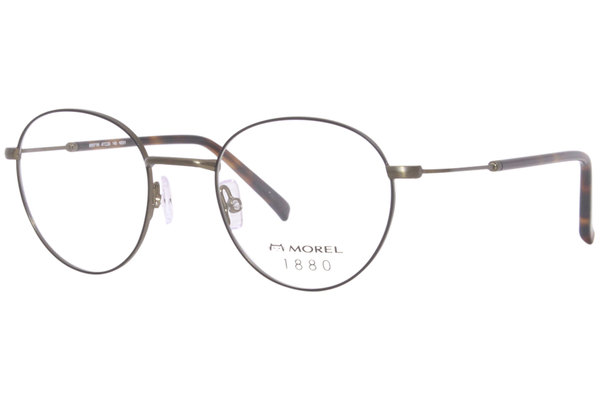  Morel 1880 60071M Eyeglasses Frame Men's Full Rim Round 