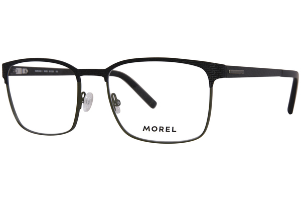 Morel Karvag-XL-1 Eyeglasses Men's Full Rim Rectangle Shape