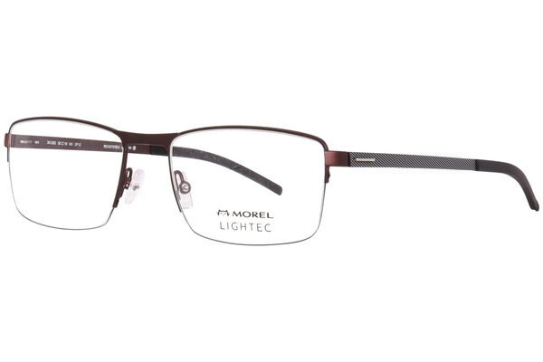  Morel Lightec 30126S Eyeglasses Men's Full Rim Rectangular Optical Frame 