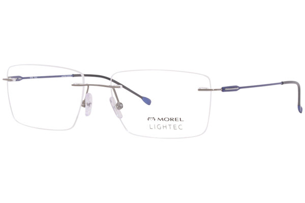  Morel Lightec 30239L Eyeglasses Frame Men's Rimless Rectangular 