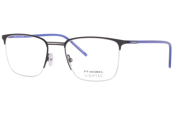 Morel Lightec 30248L Eyeglasses Frame Men's Semi Rim Square