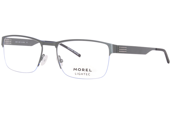 Morel Lightec 30321S Eyeglasses Men's Semi Rim Square Shape