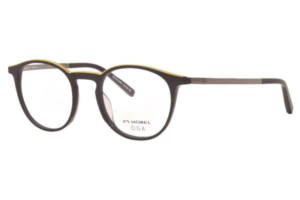  Morel OGA 10138O Eyeglasses Men's Full Rim Round Optical Frame 