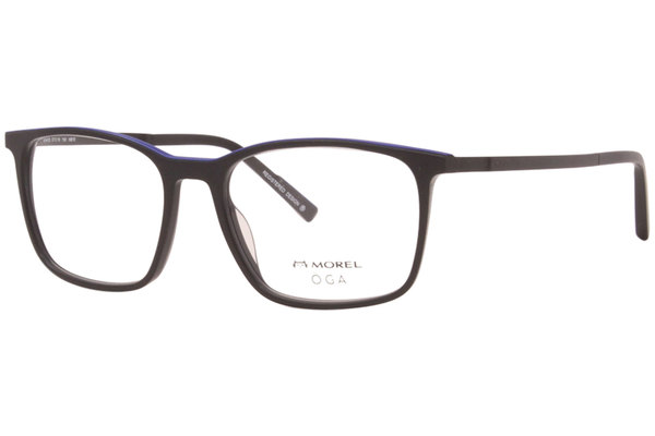  Morel OGA 10141O Eyeglasses Men's Full Rim Rectangular Optical Frame 