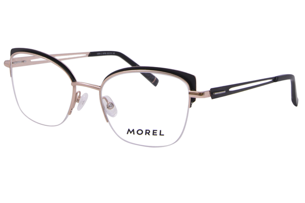  Morel Vera-2-US Eyeglasses Women's Semi Rim Cat Eye 