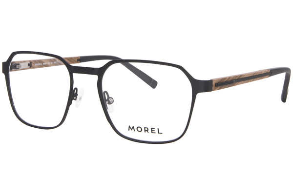  Morel Wodso-3 Eyeglasses Men's Full Rim Square Shape 