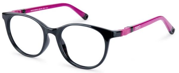  Nano Vista Glitch-3.0 NAO315 Eyeglasses Youth Kids Full Rim Round Shape 