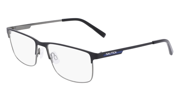  Nautica N7328 Eyeglasses Men's Full Rim Rectangle Shape 