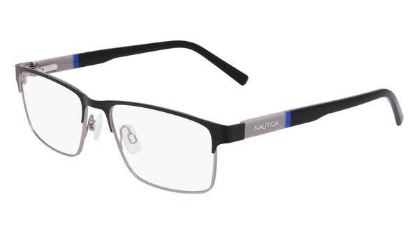  Nautica N7334 Eyeglasses Men's Full Rim Rectangle Shape 