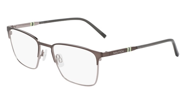 Nautica N7336 Eyeglasses Men's Full Rim Rectangle Shape