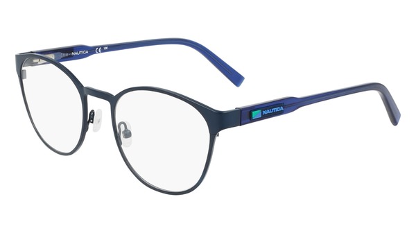 Nautica N7345 Eyeglasses Men's Full Rim Round Shape