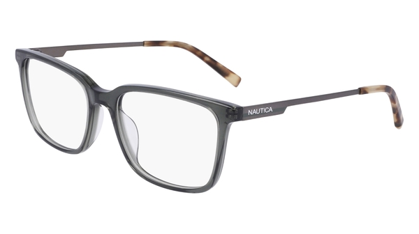  Nautica N8173 Eyeglasses Men's Full Rim Rectangle Shape 