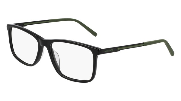 Nautica N8190 Eyeglasses Men's Full Rim Rectangle Shape