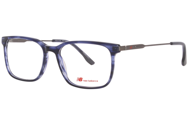 New Balance NB536-1 Eyeglasses Men's Full Rim Rectangle Shape