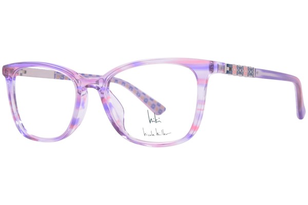 Nicole Miller Amelia Eyeglasses Youth Kids Girl's Full Rim Oval Shape