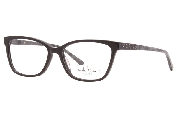  Nicole Miller Atwater Eyeglasses Women's Full Rim Cat Eye Optical Frame 