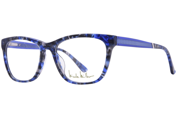  Nicole Miller Bowne Eyeglasses Frame Women's Full Rim Square 