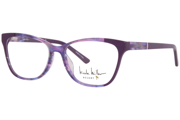 Nicole Miller Ibiza Eyeglasses Women's Full Rim Cat Eye