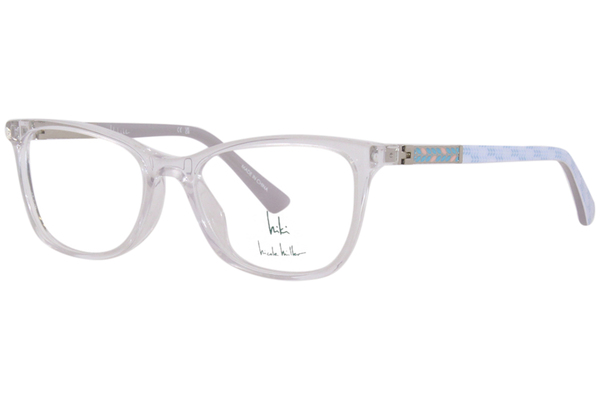  Nicole Miller Indra Eyeglasses Youth Girl's Full Rim Cat Eye 