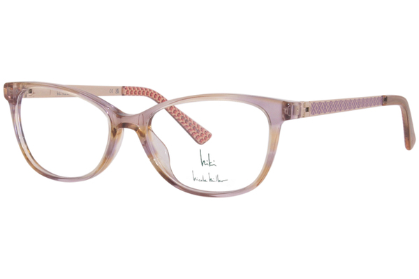  Nicole Miller Layla Eyeglasses Youth Girl's Full Rim Square Shape 