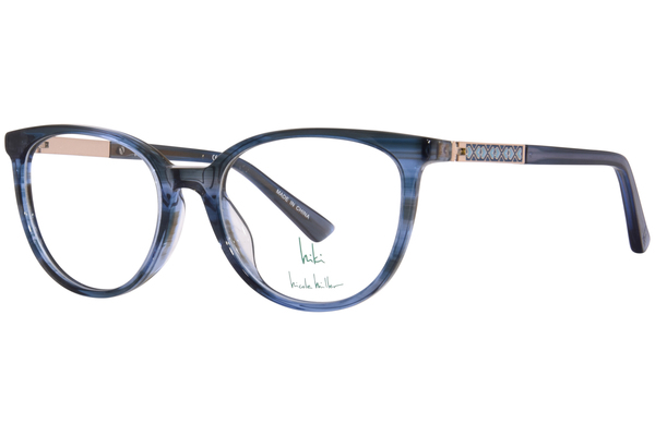 Nicole Miller Luna Eyeglasses Youth Girl's Full Rim Cat Eye