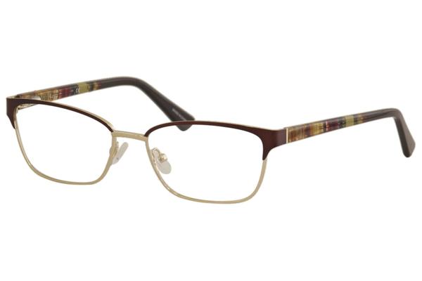  Nicole Miller Women's Eyeglasses Evergreen Full Rim Optical Frame 