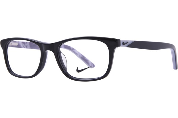 Nike 5547 Eyeglasses Youth Boy's Full Rim Rectangle Shape