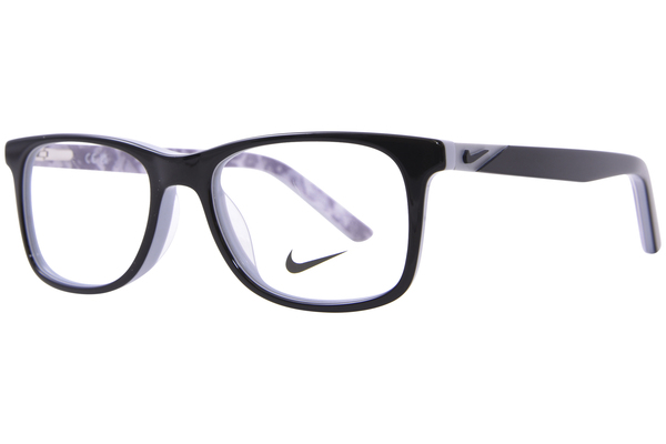 Nike 5549 Eyeglasses Youth Full Rim Rectangle Shape