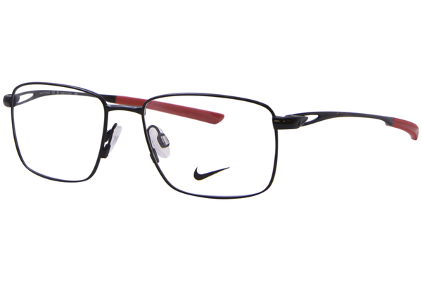 Nike 6046 Eyeglasses Men's Full Rim Rectangle Shape