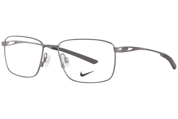 Nike 6046 Eyeglasses Men's Full Rim Rectangle Shape