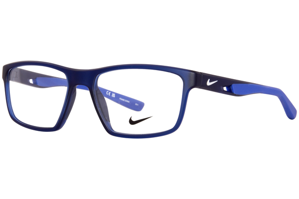 Nike 7015 Eyeglasses Men's Full Rim Rectangle Shape