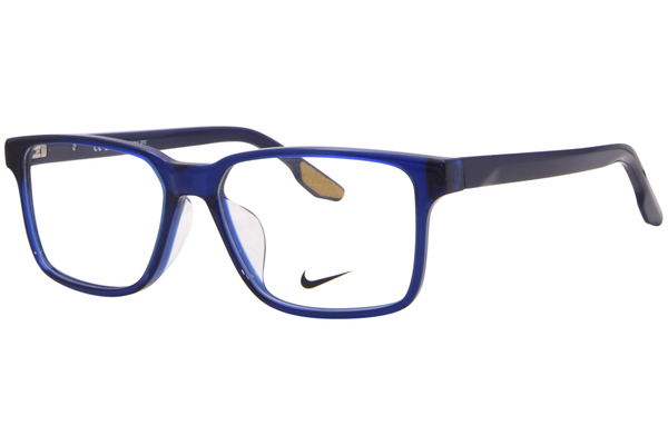 Nike 7160LB Eyeglasses Men's Full Rim Rectangle Shape