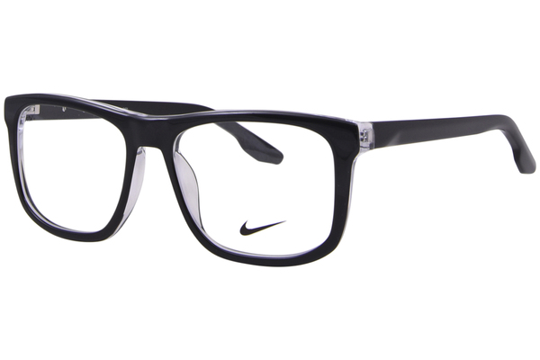  Nike 7163 Eyeglasses Men's Full Rim Square Shape 