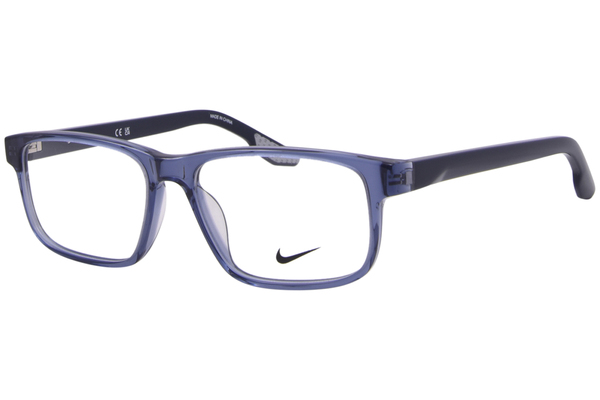 Nike 7170 Eyeglasses Men's Full Rim Rectangle Shape