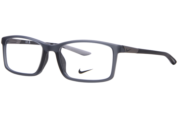 Nike 7287 Eyeglasses Men's Full Rim Rectangle Shape