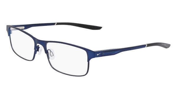 Nike 8046 Eyeglasses Men's Full Rim Rectangle Shape