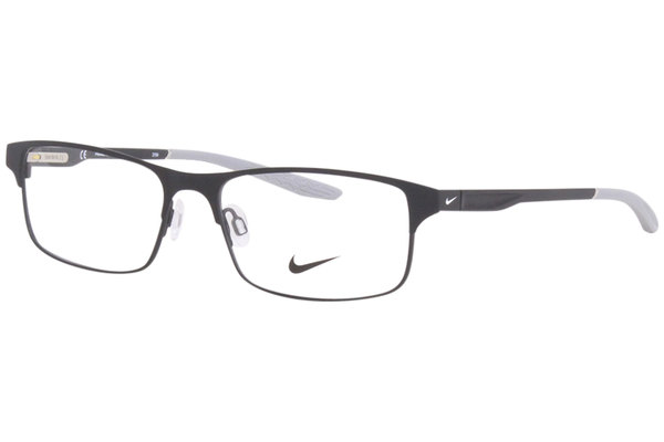  Nike 8046 Eyeglasses Men's Full Rim Rectangle Shape 